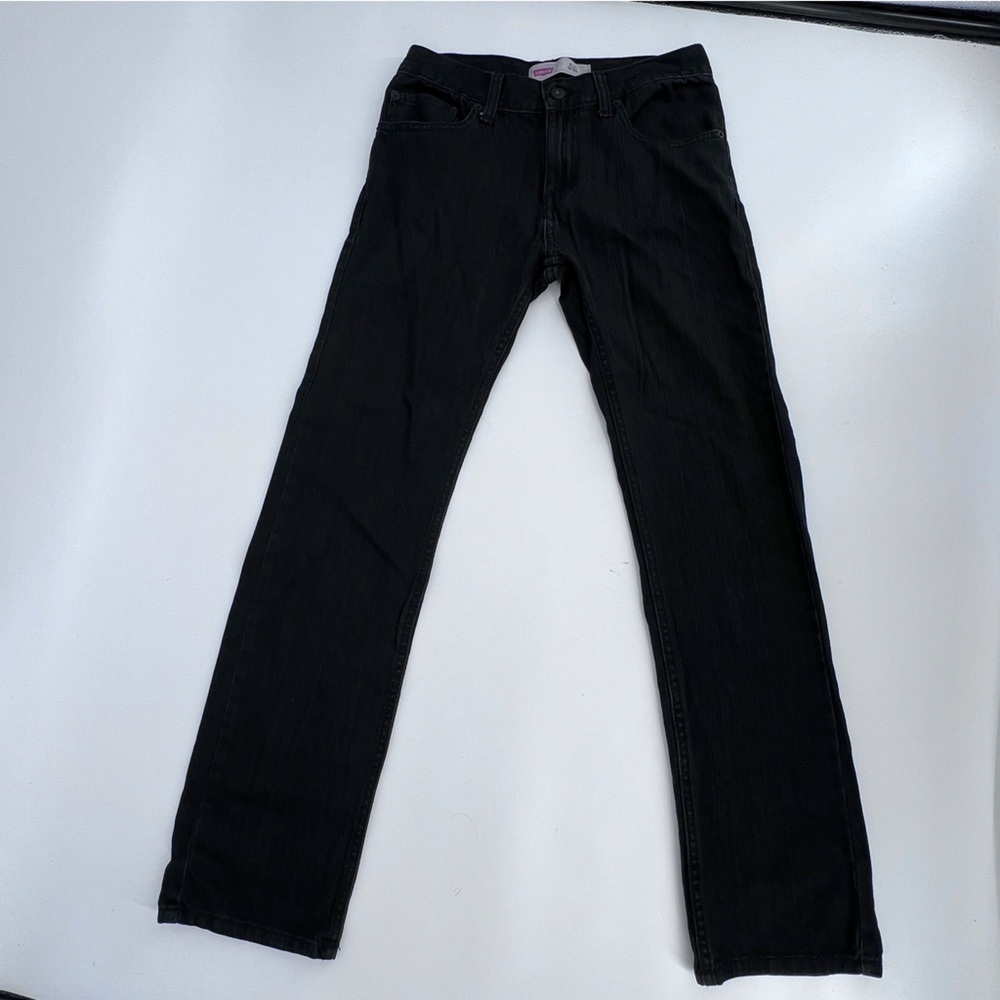 Levi's Black 511 Slim Fit Performance Jeans Size 29 x 29 (18) Boys